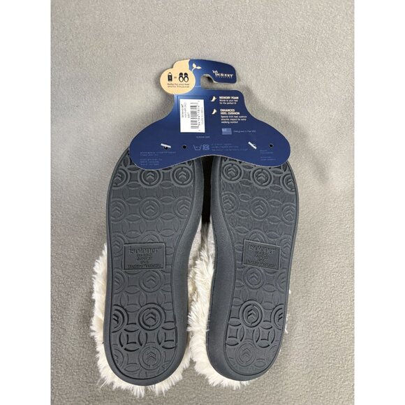 Isotoner Womens Memory Foam Quilted Jersey Bridget Comfort Hoodback S/M 6.5-7 - Picture 6 of 8